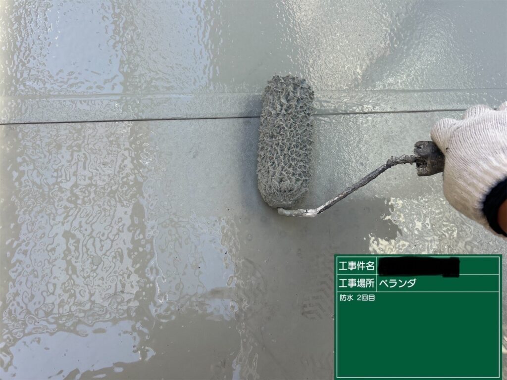 愛知県 安城市 防水塗装 防水トップコート塗装 防水工事 雨漏り 雨漏り修理 屋根工事 トップコート